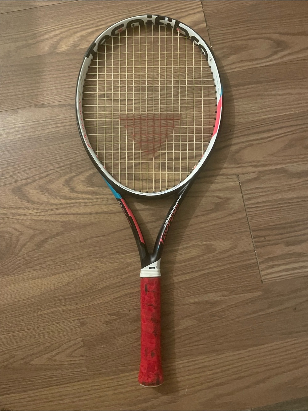 Tecnica Black and Red Tennis Racket